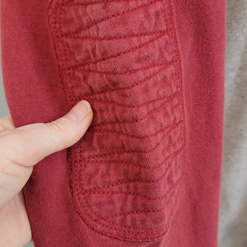 Old Navy Fall 08 Mens Sweden Tre Kronor Rugby Mens Patch Pullover Hoodie XLT - Picture 7 of 12